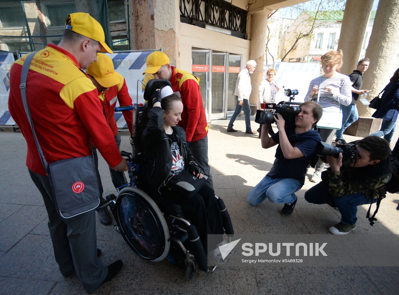 New stair lifts in Moscow Metro for people with disabilities