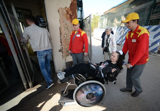 New stair lifts in Moscow Metro for people with disabilities