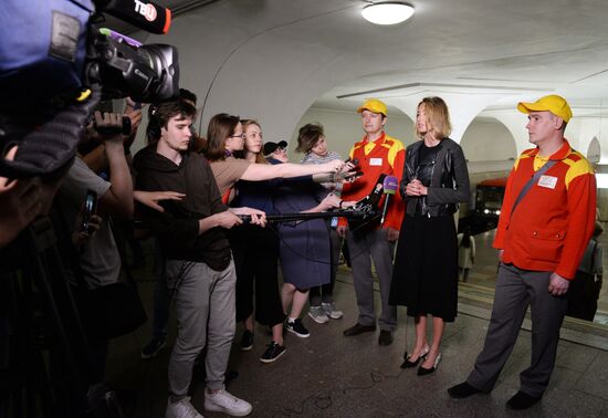 New stair lifts in Moscow Metro for people with disabilities