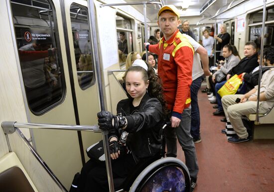 New stair lifts in Moscow Metro for people with disabilities