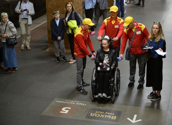 New stair lifts in Moscow Metro for people with disabilities