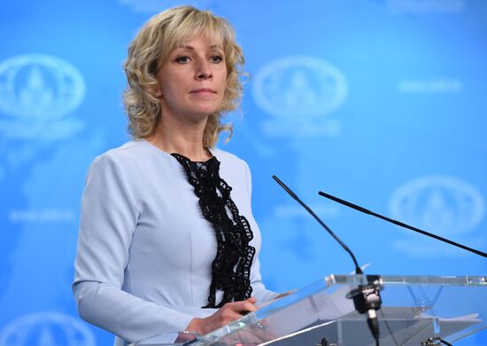 Briefing with Foreign Ministry’s Spokesperson Maria Zakharova