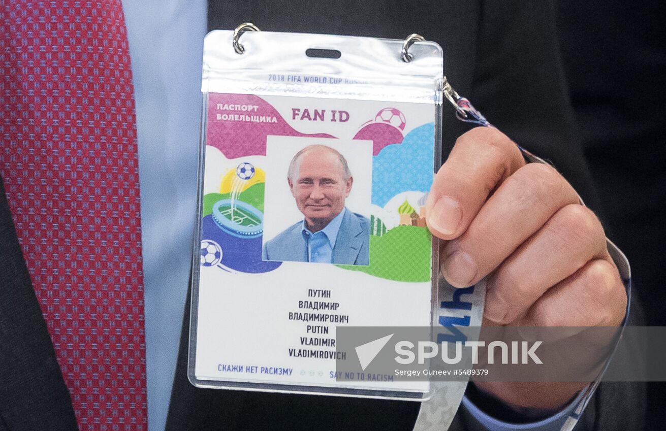 Vladimir Putin's working trip to Sochi