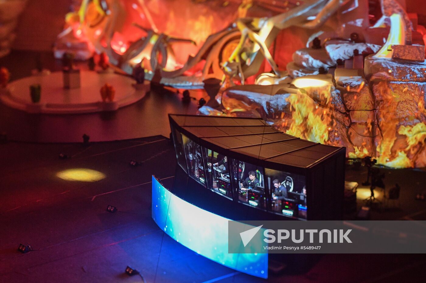 Epicenter XL esports tournament opening ceremony