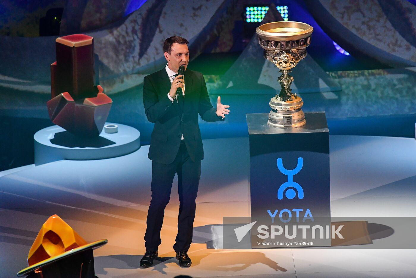 Epicenter XL esports tournament opening ceremony