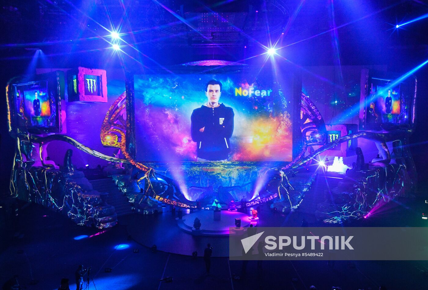 Epicenter XL esports tournament opening ceremony