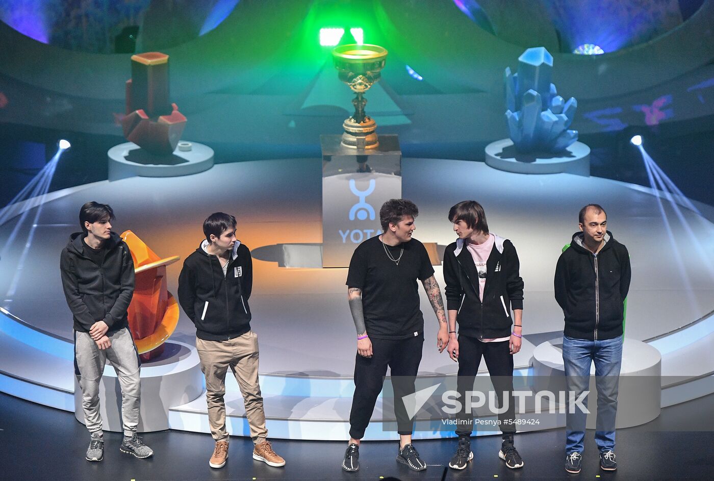 Epicenter XL esports tournament opening ceremony