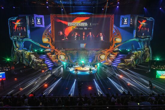 Epicenter XL esports tournament opening ceremony