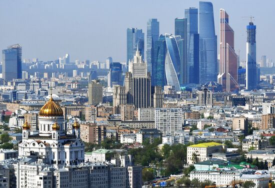 Moscow: Aerial view