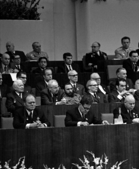 Celebrating USSR's 50th anniversary