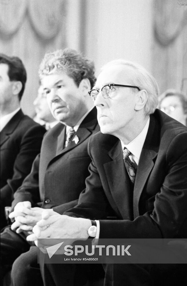 USSR state prize awarding ceremony