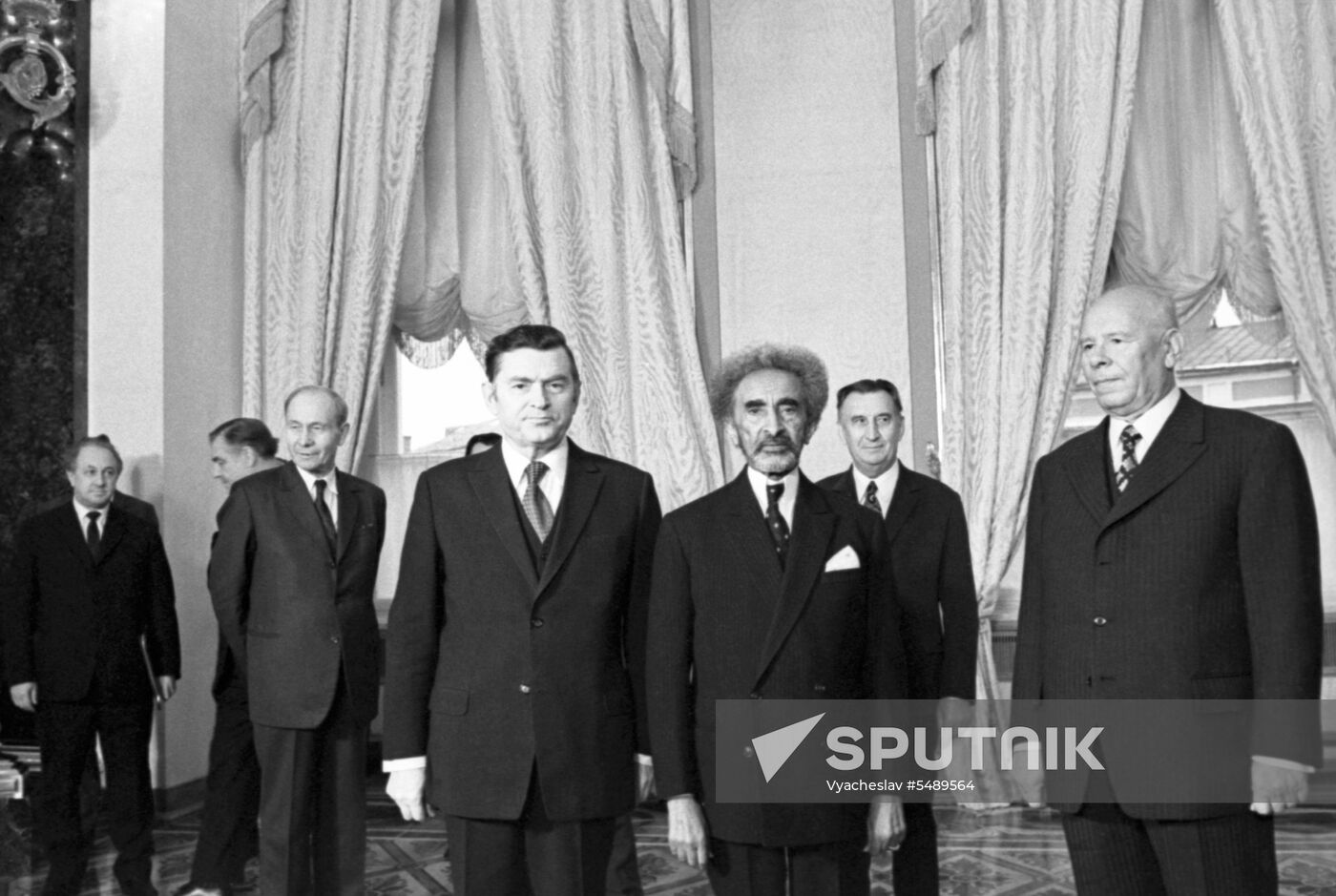 Ethiopian delegation visits USSR
