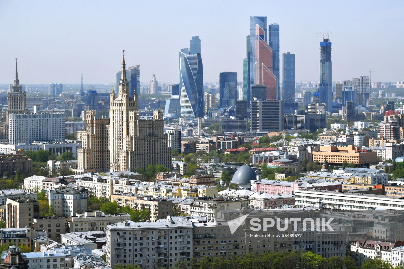 Moscow: Aerial view