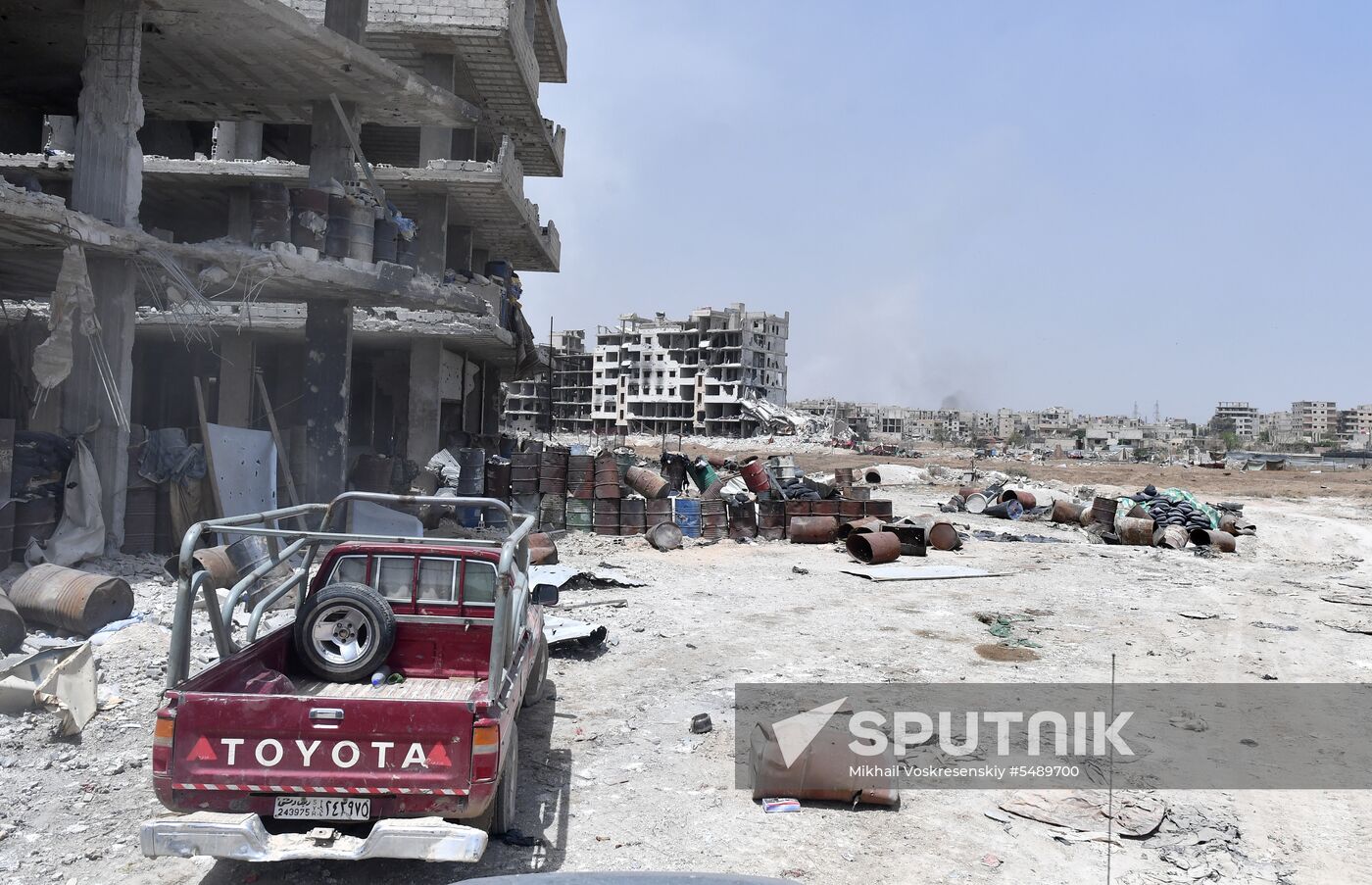 Developments near Yarmouk refugee camp in southern outskirts of Damascus
