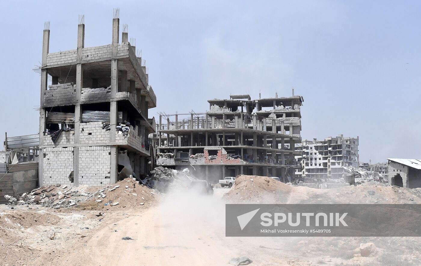 Developments near Yarmouk refugee camp in southern outskirts of Damascus