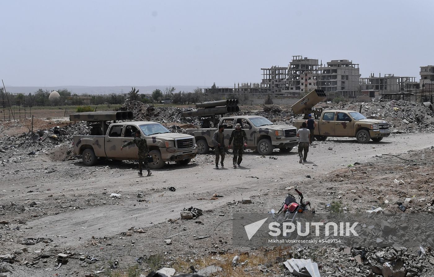 Developments near Yarmouk refugee camp in southern outskirts of Damascus