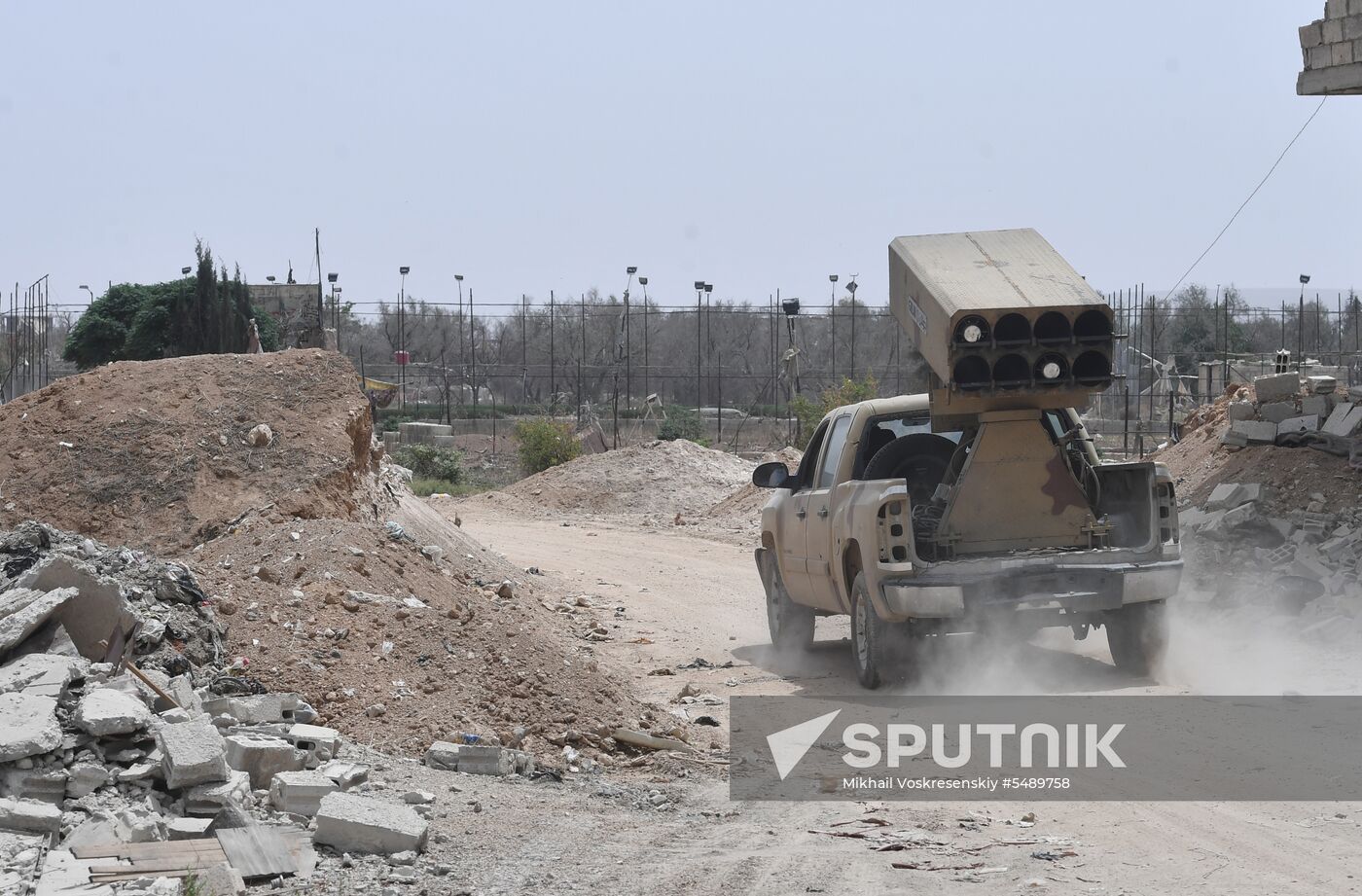 Developments near Yarmouk refugee camp in southern outskirts of Damascus