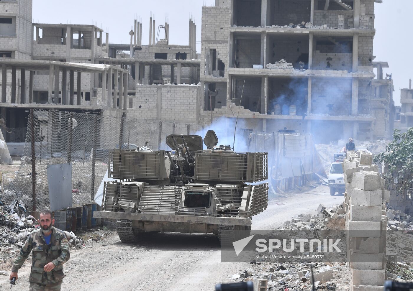 Developments near Yarmouk refugee camp in southern outskirts of Damascus