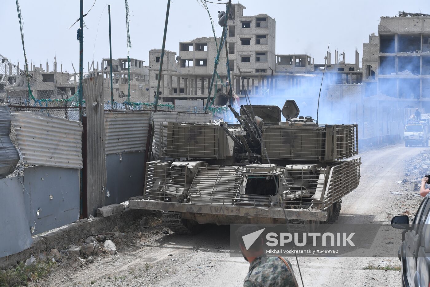 Developments near Yarmouk refugee camp in southern outskirts of Damascus