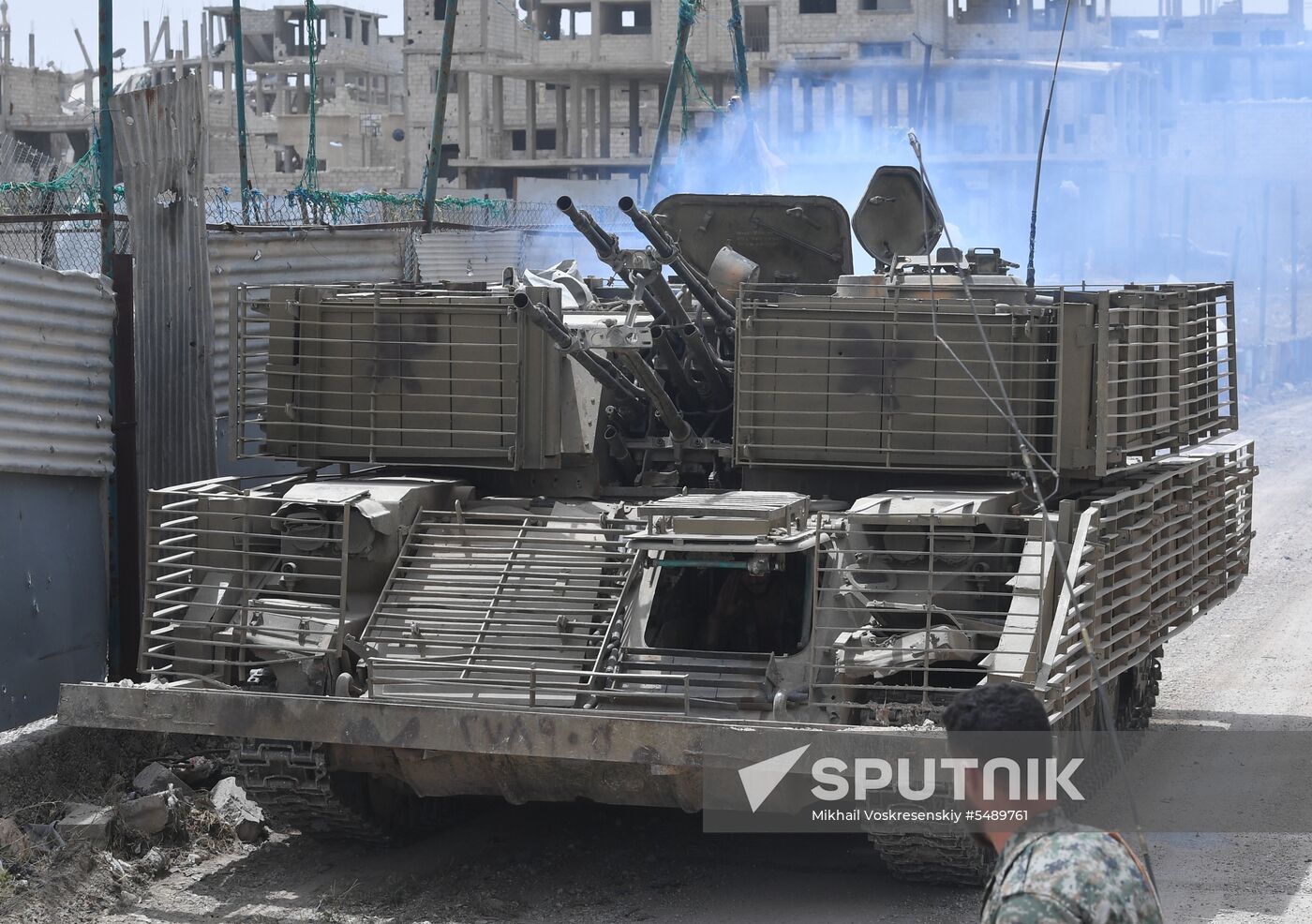 Developments near Yarmouk refugee camp in southern outskirts of Damascus