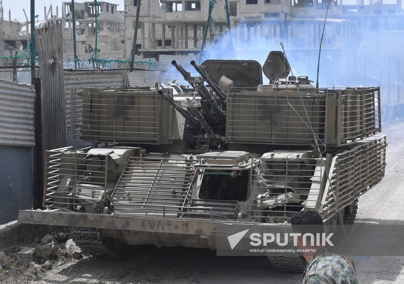 Developments near Yarmouk refugee camp in southern outskirts of Damascus