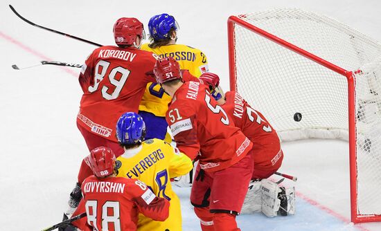 Ice hockey. World Championship. Sweden vs. Belarus