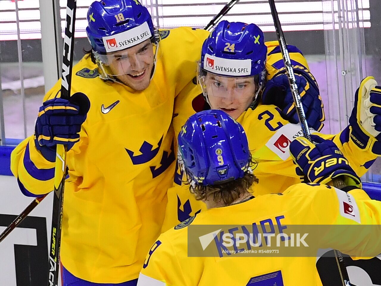 Ice hockey. World Championship. Sweden vs. Belarus