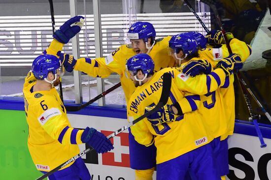 Ice hockey. World Championship. Sweden vs. Belarus