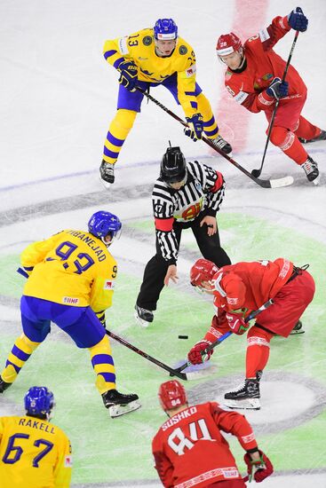 Ice hockey. World Championship. Sweden vs. Belarus