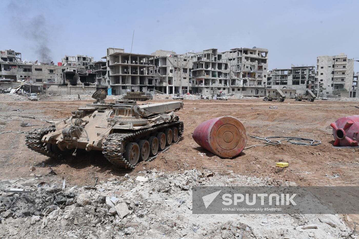 Developments near Yarmouk refugee camp in southern outskirts of Damascus