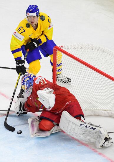 Ice hockey. World Championship. Sweden vs. Belarus