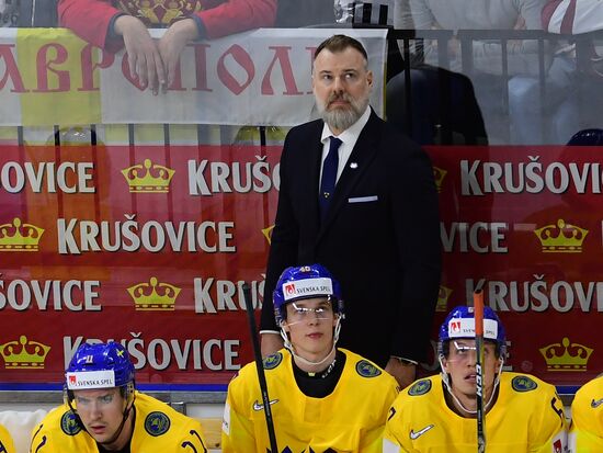 Ice hockey. World Championship. Sweden vs. Belarus
