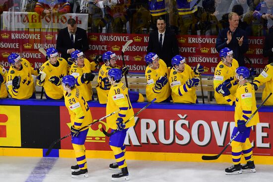 Ice hockey. World Championship. Sweden vs. Belarus