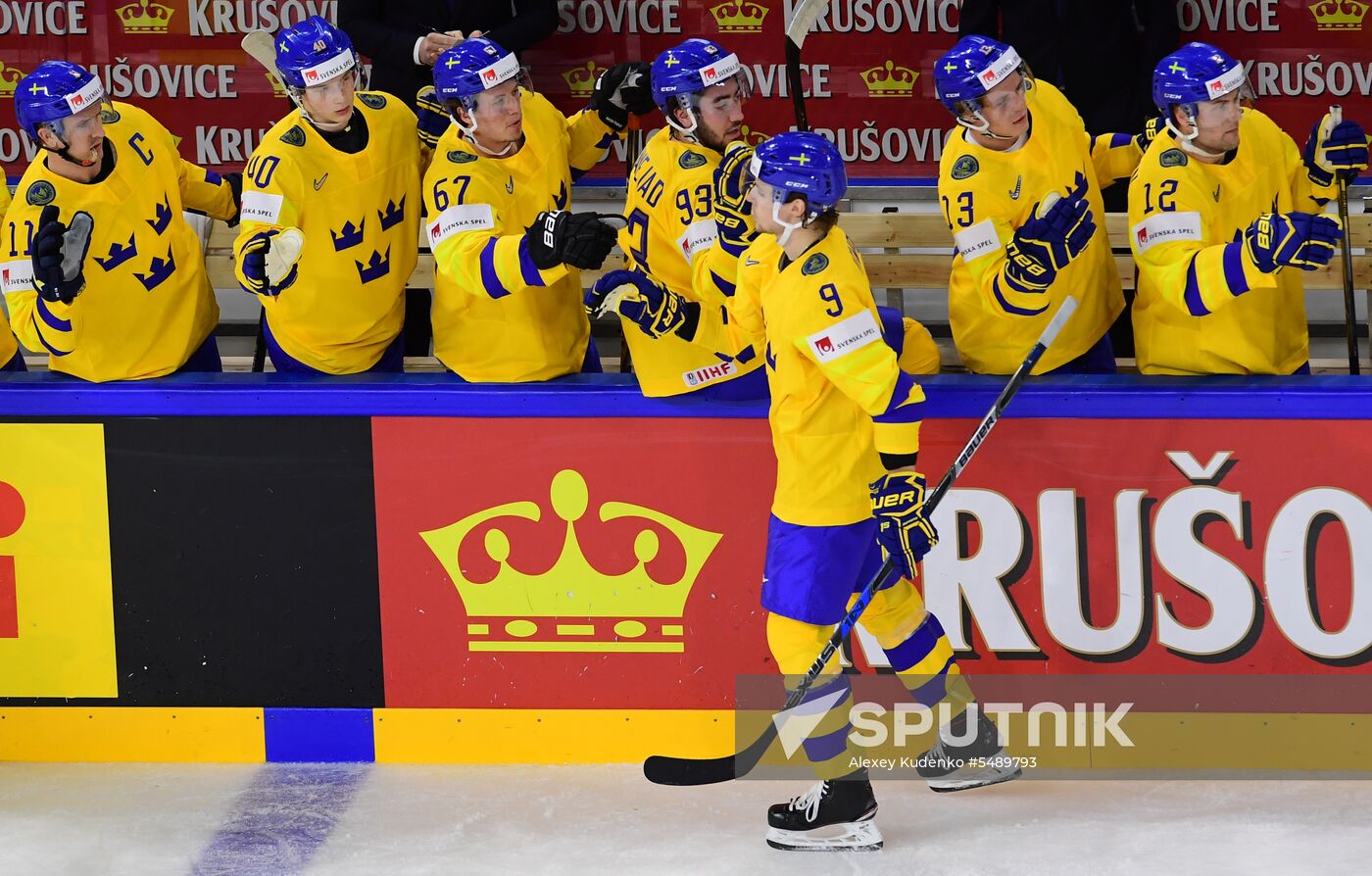 Ice hockey. World Championship. Sweden vs. Belarus