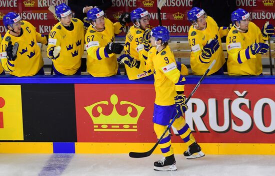 Ice hockey. World Championship. Sweden vs. Belarus