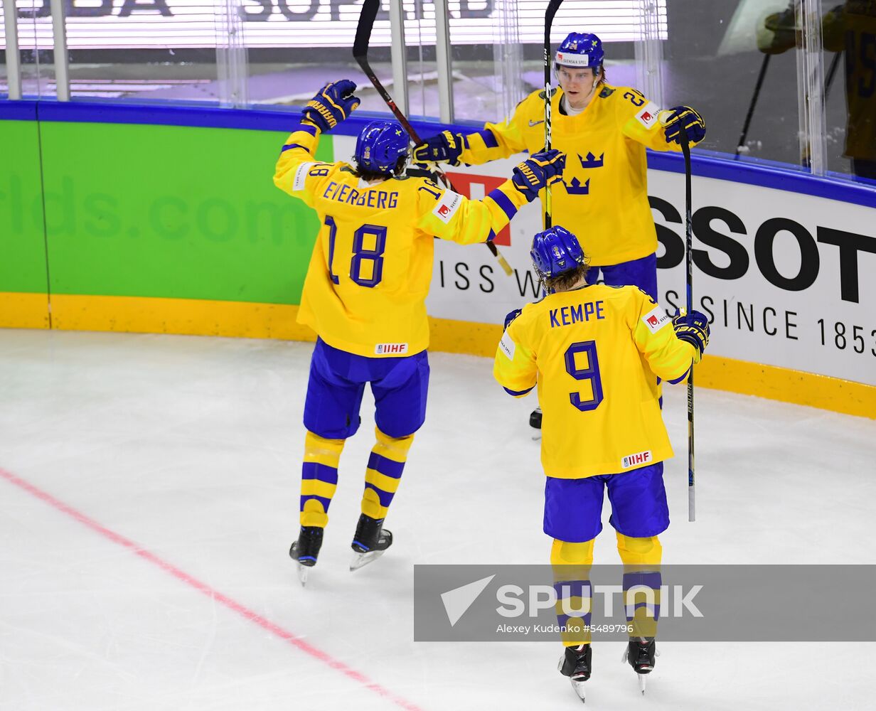 Ice hockey. World Championship. Sweden vs. Belarus