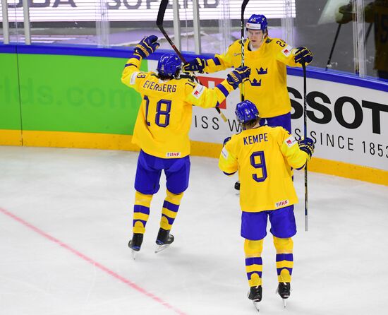 Ice hockey. World Championship. Sweden vs. Belarus