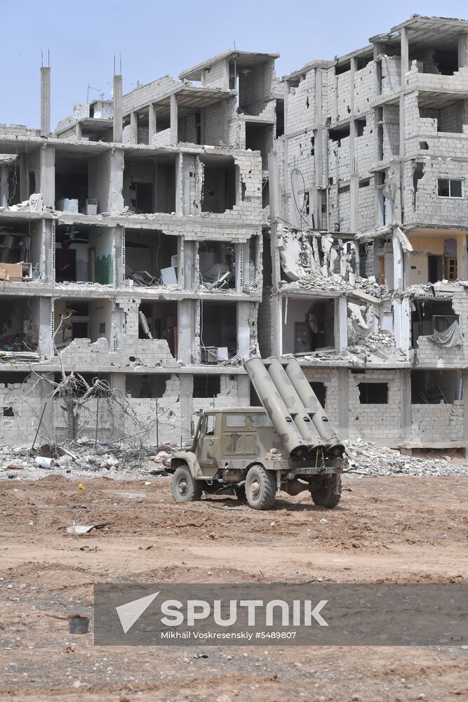 Developments near Yarmouk refugee camp in southern outskirts of Damascus