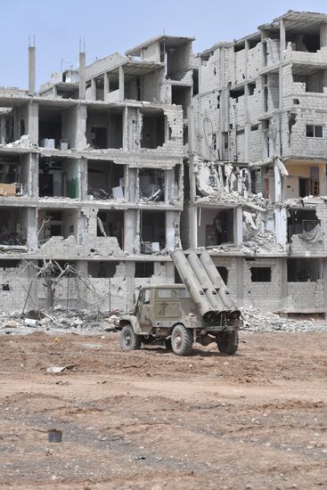 Developments near Yarmouk refugee camp in southern outskirts of Damascus