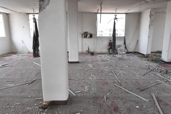 Developments near Yarmouk refugee camp in southern outskirts of Damascus