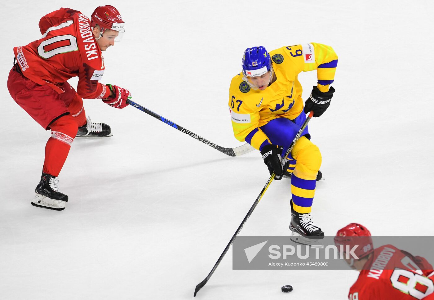 Ice hockey. World Championship. Sweden vs. Belarus