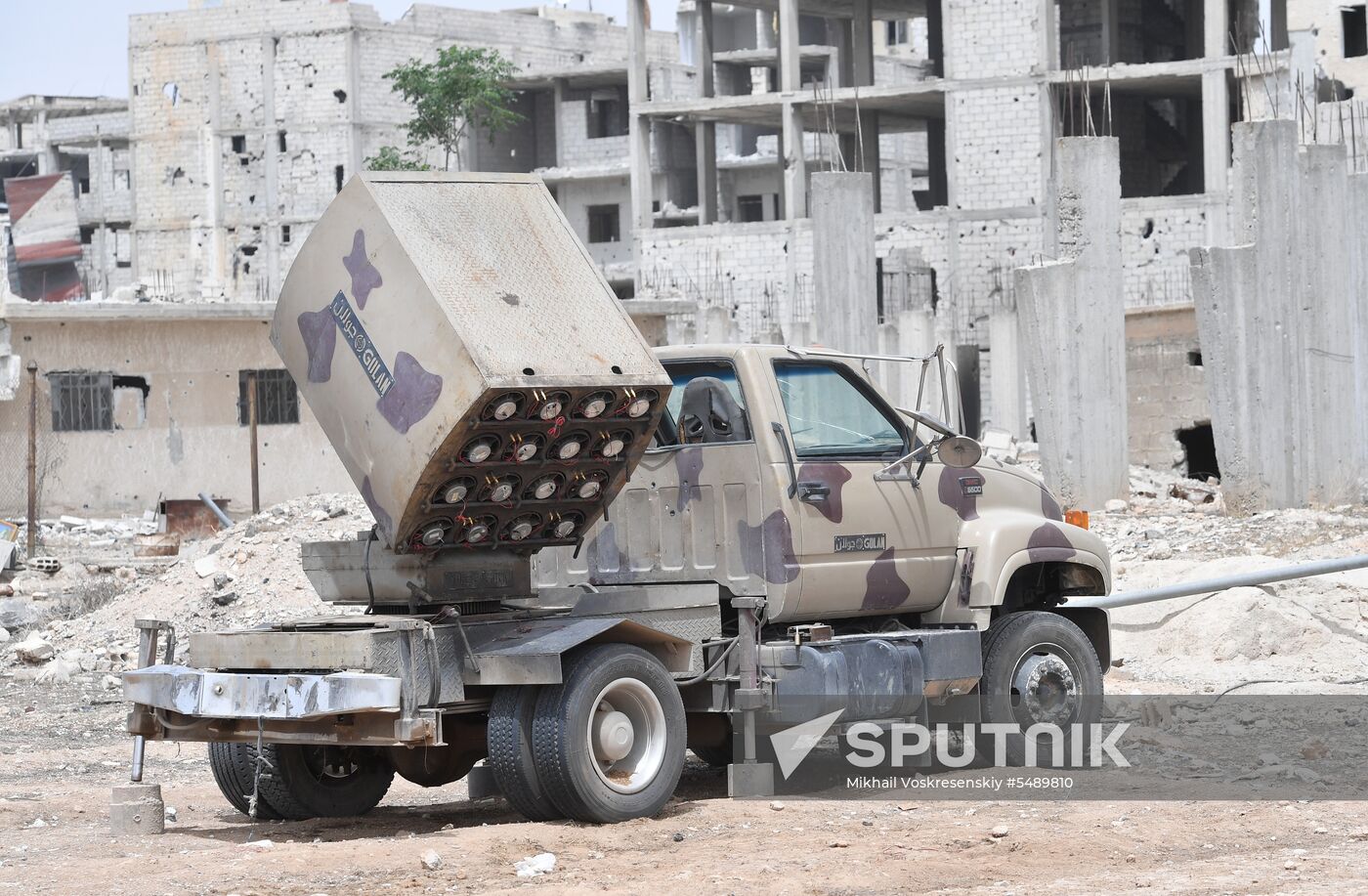 Developments near Yarmouk refugee camp in southern outskirts of Damascus