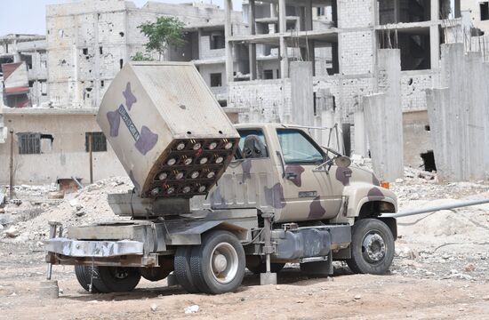 Developments near Yarmouk refugee camp in southern outskirts of Damascus