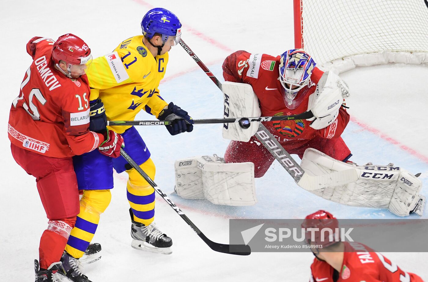 Ice hockey. World Championship. Sweden vs. Belarus