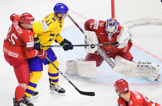 Ice hockey. World Championship. Sweden vs. Belarus