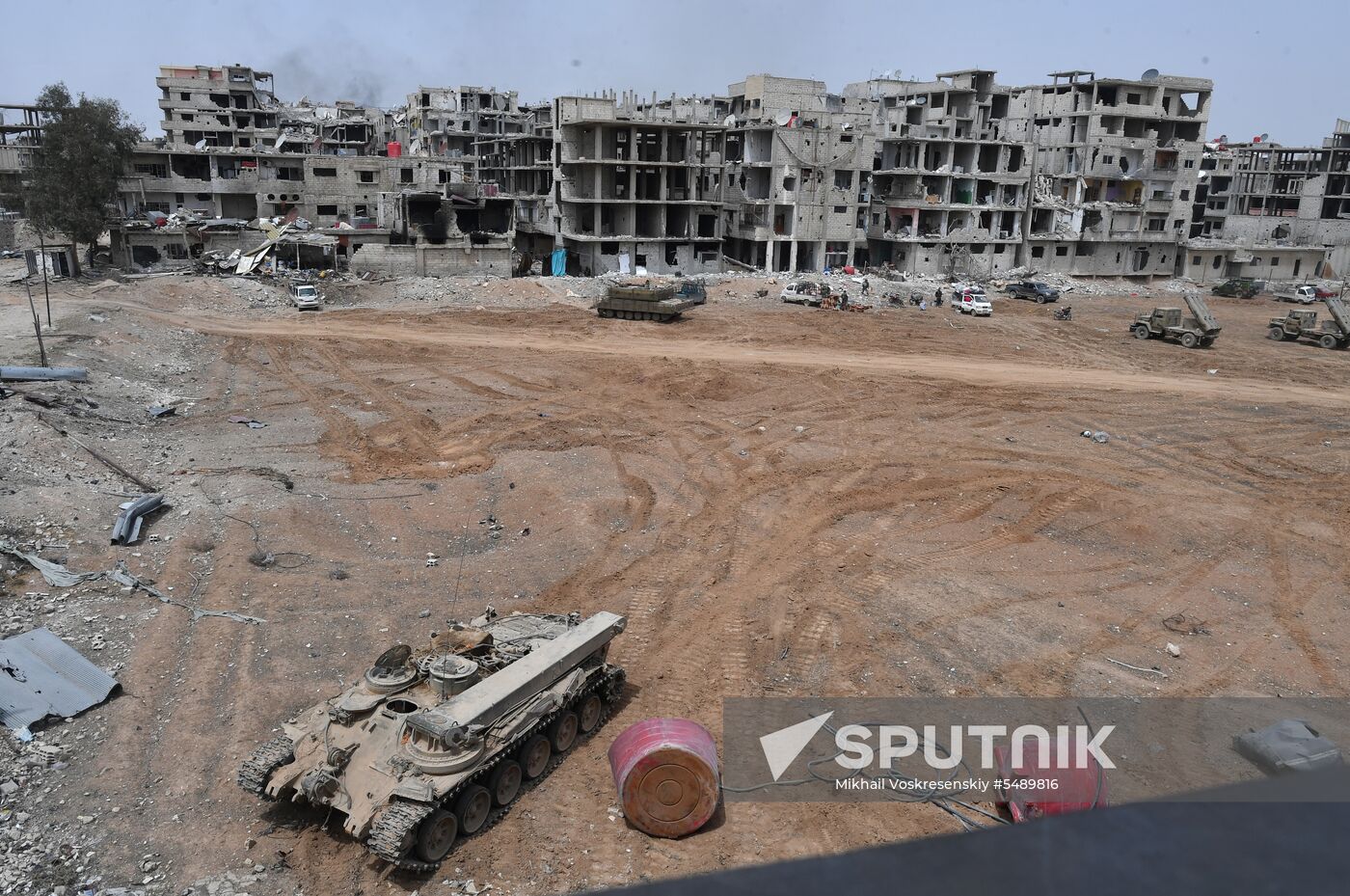 Developments near Yarmouk refugee camp in southern outskirts of Damascus