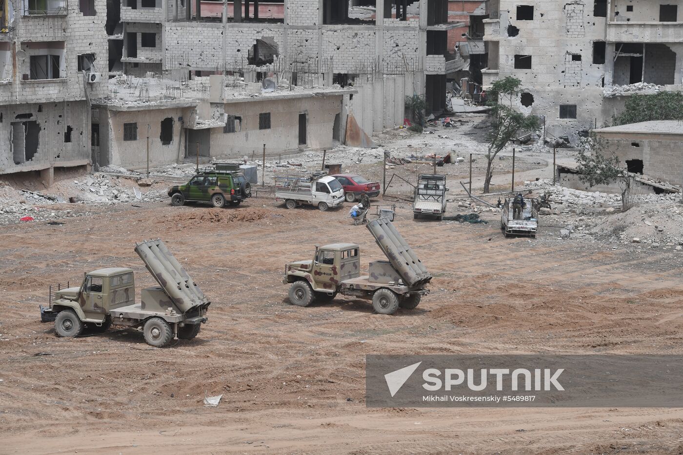 Developments near Yarmouk refugee camp in southern outskirts of Damascus