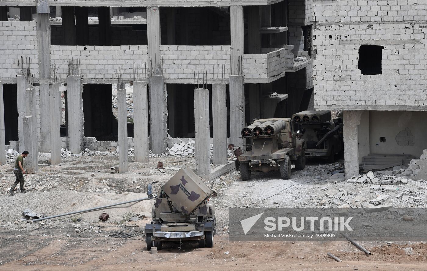 Developments near Yarmouk refugee camp in southern outskirts of Damascus