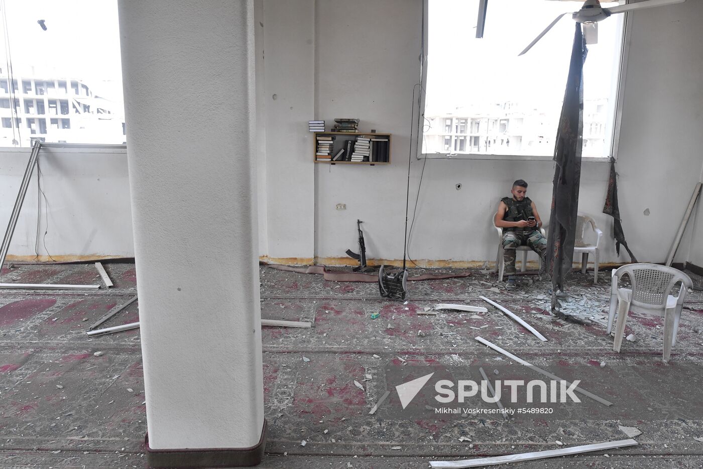 Developments near Yarmouk refugee camp in southern outskirts of Damascus