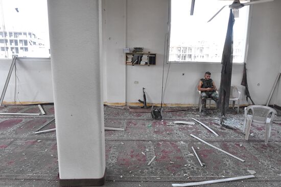 Developments near Yarmouk refugee camp in southern outskirts of Damascus